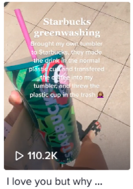 星巴克随行杯制作流程引环保质疑,漂绿争议与杯盖塑料问题再受关注 星巴克随行杯制作流程引环保质疑,漂绿争议与杯盖塑料问题再受关注