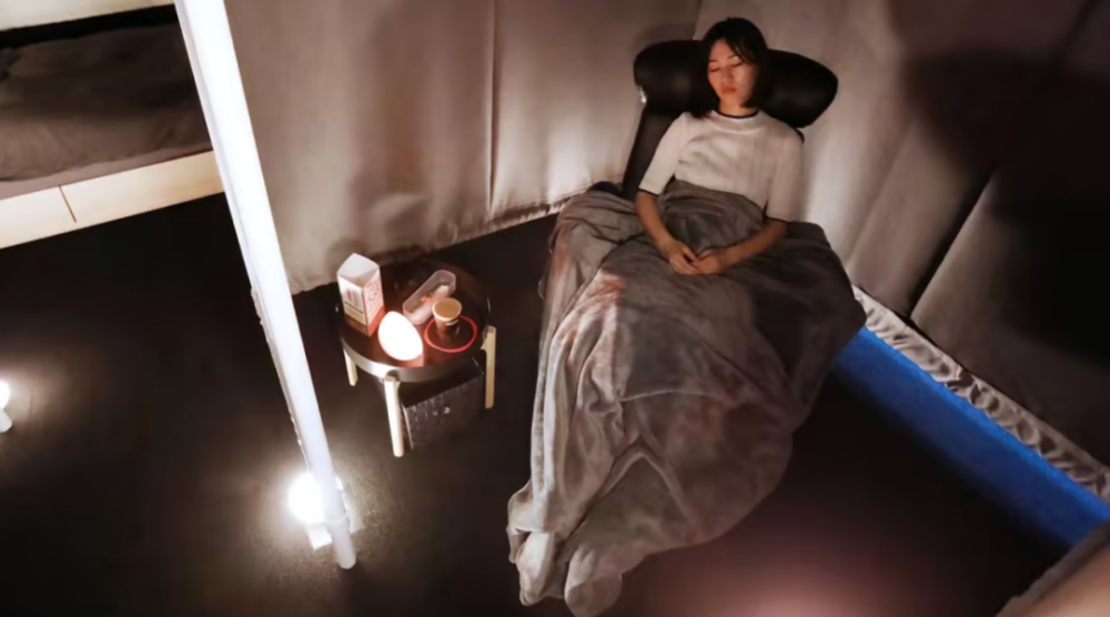 雀巢在东京开了一家睡眠咖啡馆，睡前先喝杯低因咖啡再小睡