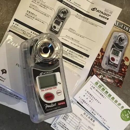 ATAGO爱拓咖啡浓度仪操作指南:从归零校准到萃取率计算全解析 ATAGO爱拓咖啡浓度仪操作指南:从归零校准到萃取率计算全解析