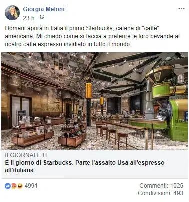 星巴克入驻罗马市中心:蒙特西托里奥广场二店将开业,意大利市场扩张引热议 星巴克入驻罗马市中心:蒙特西托里奥广场二店将开业,意大利市场扩张引热议