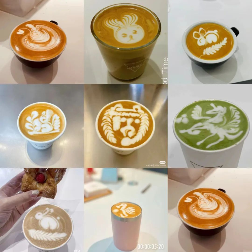 Manner咖啡师定制拉花走红网络,平价精品咖啡的服务魅力解析 Manner咖啡师定制拉花走红网络,平价精品咖啡的服务魅力解析