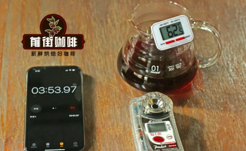 手冲咖啡热饮之道：温度变化如何影响风味与浓度测量