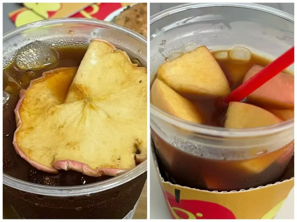咖啡饮品配方调整引热议：苹果块取代苹果片，是升级还是降级？