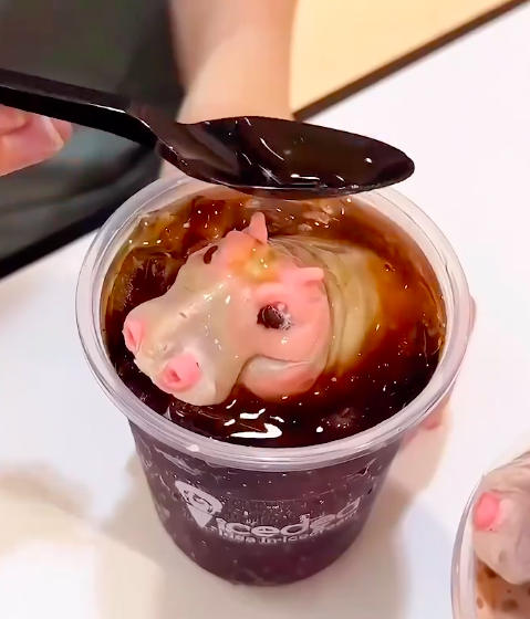 泰国河马咖啡爆红网络:顶流小河马Moo Deng化身冰淇淋装饰引发热议 泰国河马咖啡爆红网络:顶流小河马Moo Deng化身冰淇淋装饰引发热议