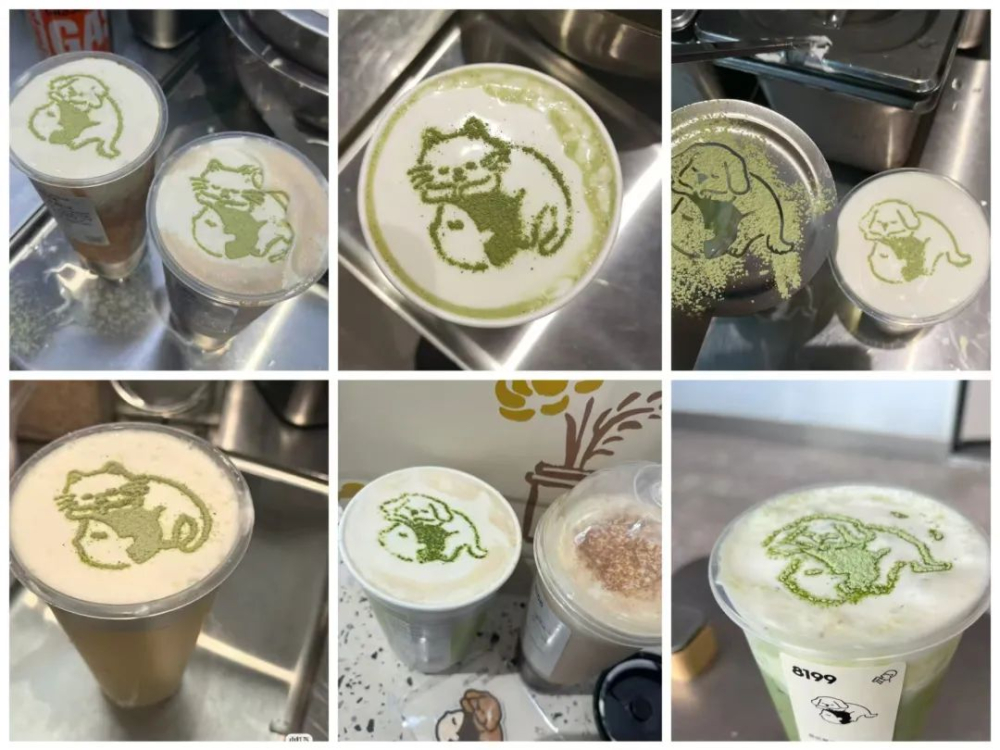 喜茶限定撒粉图案频翻车,店员坦言操作难度大 喜茶限定撒粉图案频翻车,店员坦言操作难度大