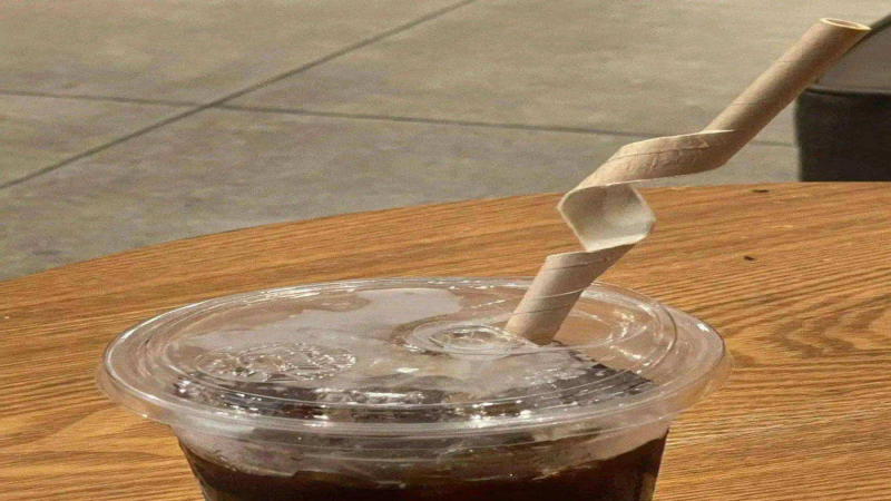 中科大研发可食用椰果吸管替代纸吸管 强度翻倍且60天可完全降解