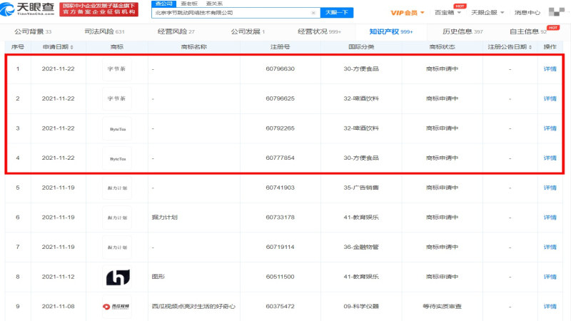 字节跳动申请注册“字节茶”“ByteTea”商标，奶茶赛道或迎流量新玩家？