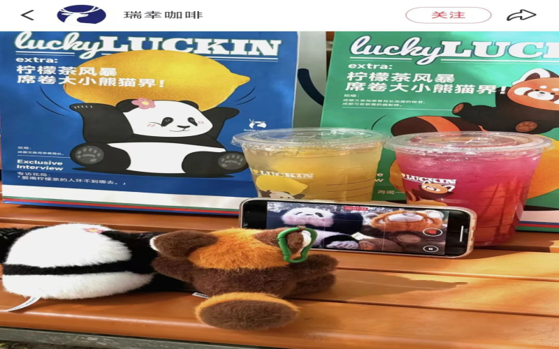 瑞幸联名成都文旅推出熊猫玩偶，花花公仔品控翻车引网友集体吐槽