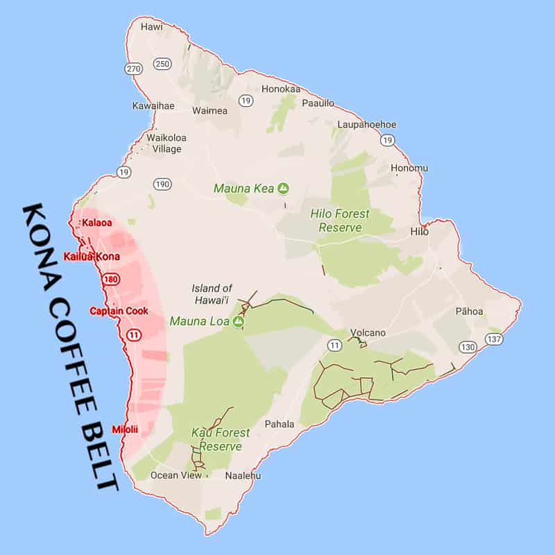 夏威夷科纳咖啡豆全解析：产区风土、历史沿革与等级处理法详解