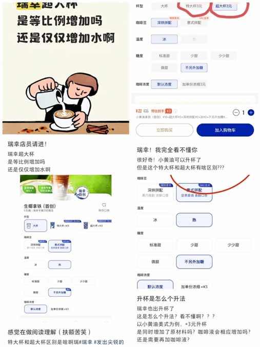 瑞幸加价3元升级大杯:特大杯与超大杯容量成谜,升杯规则引消费者困惑 瑞幸加价3元升级大杯:特大杯与超大杯容量成谜,升杯规则引消费者困惑